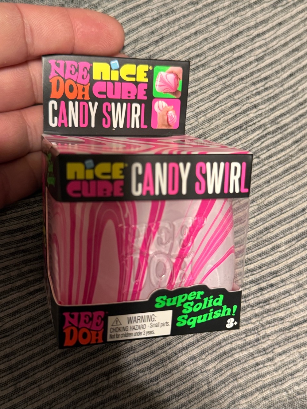Candy swirl needoh nice cube authentic!